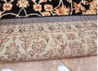 Тъкан персийски килим Blue stones 1656 black/cream